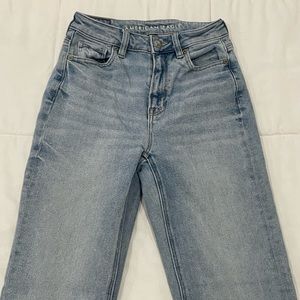 american eagle mom straight jean size 000